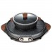  Intexca Multi-Function Electric Portable BBQ Grill Baking Pan Hot Pot with Divider